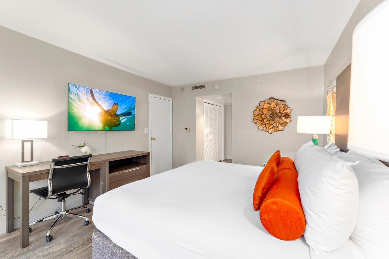 Renovated With City View At Aqua Palms Waikiki 호놀룰루 외부 사진